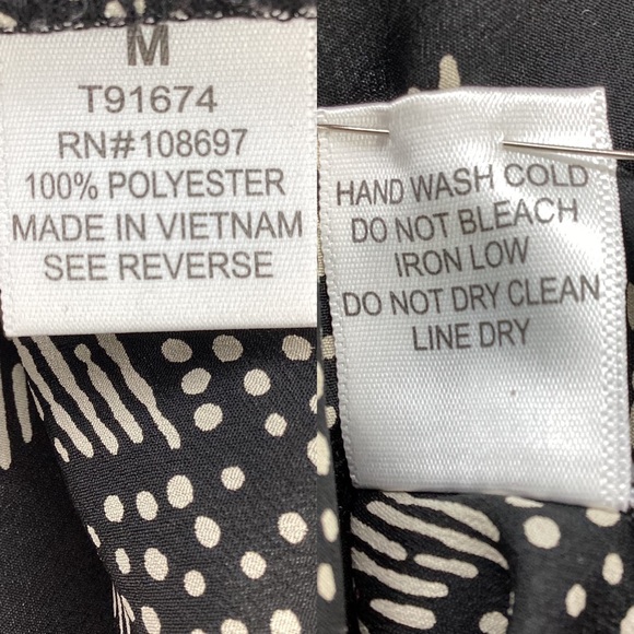 ALICE BLUE STITCH FIX V NECK TOP BLOUSE - Picture 11 of 14